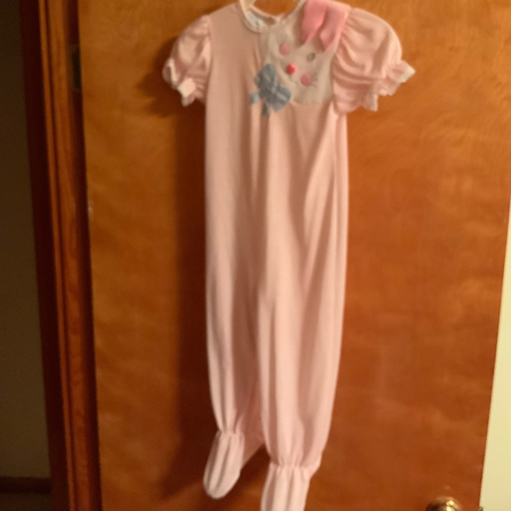 24 months girls one-piece pajama.